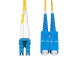 StarTech.com 20m (65ft) LC to SC (UPC) OS2 Single Mode Duplex Fiber Optic Cable, 9/125µm, Laser Optimized, 10G, Bend Insensitive, Low Insertion Loss, LSZH Fiber Patch Cord