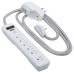 Tripp Lite TLP616USB surge protector White 7 AC outlet(s) 120 V 1.83 m