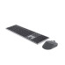 DELL KM7321W keyboard Mouse included RF Wireless + Bluetooth US English Grey, Titanium