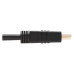 Tripp Lite P569AB-006 Safe-IT High-Speed HDMI Antibacterial Cable with Ethernet (M/M), UHD 4K 60 Hz, 4:4:4, Black, 6 ft. (1.83 m)
