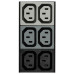 Tripp Lite 8.6kW 208/120V Three-Phase Basic PDU - 48 Outlets (36 C13, 6 C19, 6 5-15/20R), L21-30P Input, 6 ft. Cord, 70 in. 0U Rack