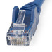 StarTech.com 10ft (3m) CAT6 Ethernet Cable - LSZH (Low Smoke Zero Halogen) - 10 Gigabit 650MHz 100W PoE RJ45 UTP Network Patch Cord Snagless with Strain Relief - Blue CAT 6, ETL Verified, 24AWG