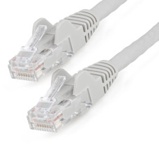 StarTech.com 10ft (3m) CAT6 Ethernet Cable - LSZH (Low Smoke Zero Halogen) - 10 Gigabit 650MHz 100W PoE RJ45 UTP Network Patch Cord Snagless with Strain Relief - Gray CAT 6, ETL Verified, 24AWG