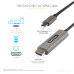 StarTech.com 16ft (5m) USB C to HDMI Cable 4K 60Hz w/ HDR10 - Ultra HD USB Type-C to 4K HDMI 2.0b Video Adapter Cable - USB-C to HDMI HDR Monitor/Display Converter - DP 1.4 Alt Mode HBR3
