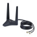StarTech.com Wi-Fi 6E PCIe Network Card with Bluetooth 5.3, Magnetic Antenna Base with 3.6ft Cables, Tri-Band 802.11ax, AX5400 WiFi NIC, Windows/Linux - PCI Express Wi-Fi Card for PC