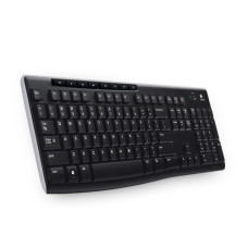 Logitech K270 keyboard RF Wireless Black