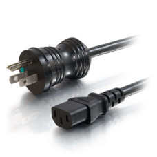 C2G 48007 power cable Black 3 m NEMA 5-15P C13 coupler