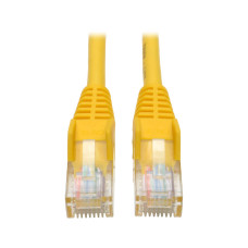 Tripp Lite N001-005-YW Cat5e 350 MHz Snagless Molded (UTP) Ethernet Cable (RJ45 M/M), PoE - Yellow, 5 ft. (1.52 m)