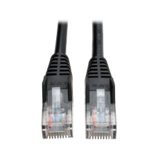 Tripp Lite N001-006-BK Cat5e 350 MHz Snagless Molded (UTP) Ethernet Cable (RJ45 M/M), PoE - Black, 6 ft. (1.83 m)