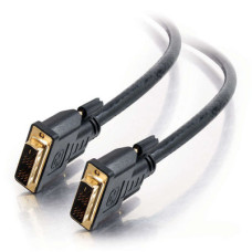 C2G 50ft Pro Series DVI-D Plenum DVI cable 15.24 m Black