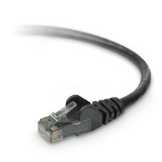 Belkin CAT6 Snagless 12 ft networking cable Black 3.66 m
