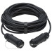 Tripp Lite P568FA-100M-WR High-Speed Armored HDMI Fiber Active Optical Cable (AOC) with Hooded Connectors and Reel - 4K @ 60 Hz, HDR, IP68, M/M, Black, 100 m (328 ft.)