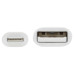 Tripp Lite M100AB-01M-WH Safe-IT USB-A to Lightning Sync/Charge Antibacterial Cable (M/M), MFi Certified, White, 1 m (3.3 ft.)