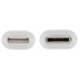 Tripp Lite M102-01M-WH USB-C to Lightning Sync/Charge Cable (M/M), MFi Certified, White, 1 m (3.3 ft.)