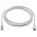 Tripp Lite M102-02M-WH USB-C to Lightning Sync/Charge Cable (M/M), MFi Certified, White, 2 m (6.6 ft.)