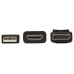 Tripp Lite P567-02M HDMI to DisplayPort Active Adapter Cable (M/M) - 4K, USB Power, Black, 2 m (6.6 ft.)