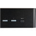 StarTech.com 2 Port Dual Monitor HDMI KVM Switch - 4K 60Hz Ultra HD HDR - Desktop 4K HDMI 2.0 KVM Switch with 2 Port USB 3.0 Hub (5Gbps) & 4x USB 2.0 HID, Audio - Hotkey Switching - TAA