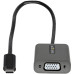 StarTech.com USB C to VGA Adapter - 1080p USB Type-C to VGA Adapter Dongle - USB-C (DP Alt Mode) to VGA Monitor/Display Video Converter - Thunderbolt 3 Compatible - 12