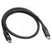 V7 V7USB4-80CM USB cable 0.8 m USB C Black