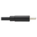 Tripp Lite U040-003-C USB-C Cable (M/M) - USB 2.0, Black, 3 ft. (0.91 m)