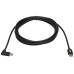 Tripp Lite U040-02M-C-RA USB-C Cable (M/M) - USB 2.0, Right-Angle Plug, Black, 2 m (6.6 ft.)
