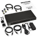 Tripp Lite B024-DPU08 8-Port DisplayPort/USB KVM Switch with Audio/Video and USB Peripheral Sharing, 4K 60 Hz, 1U Rack-Mount