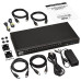 Tripp Lite B024-DPU16 16-Port DisplayPort/USB KVM Switch with Audio/Video and USB Peripheral Sharing, 4K 60 Hz, 1U Rack-Mount