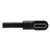 Tripp Lite U040-02M-C-5ARA USB-C Cable (M/M) - USB 2.0, 5A (100W) Rated, Right-Angle Plug, Black, 2 m (6.6 ft.)
