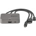 StarTech.com 3-in-1 Multiport to HDMI Adapter - 4K 60Hz USB-C, HDMI or Mini DisplayPort to HDMI Converter for Conference Room - Digital AV Video Adapter to Connect HDMI Monitor/Display