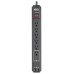 Tripp Lite Safe-IT 6-Outlet Surge Protector - 2 USB Ports, 10 ft. Cord, 5-15P Plug, 990 Joules, Antimicrobial Protection, Black