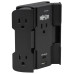 Tripp Lite Safe-IT 5-Outlet Surge Protector - USB-A/USB-C Ports, 5-15P Direct Plug-In, 1050 Joules, Antimicrobial Protection, Black