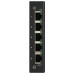 Tripp Lite NFI-U05 5-Port Unmanaged Industrial Ethernet Switch - 10/100 Mbps, Ruggedized, -40° to 75°C, DIN/Wall Mount