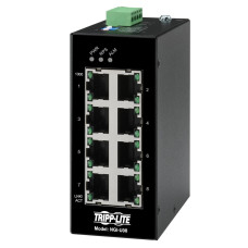Tripp Lite NGI-U08 8-Port Unmanaged Industrial Gigabit Ethernet Switch - 10/100/1000 Mbps, DIN Mount