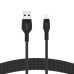 Belkin CAA010BT3MBK USB cable 3 m USB A USB C/Lightning Black