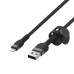Belkin CAA010BT3MBK USB cable 3 m USB A USB C/Lightning Black