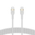 Belkin BOOST↑CHARGE PRO Flex USB cable 2 m USB 2.0 USB C White