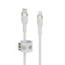 Belkin CAA011BT3MWH USB cable 3 m USB C USB C/Lightning White