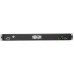 Tripp Lite PDUMH20HVATS 3.8kW 200–240V Single-Phase ATS/Local Metered PDU - 8 C13 and 2 C19 Outlets, Dual C20 Inlets, 12 ft. Cords, 1U, TAA