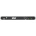 Tripp Lite PDUMNH20HVAT1 3.8kW 200–240V Single-Phase ATS/Monitored PDU - 8 C13 and 2 C19 Outlets, Dual C20 Inlets, 12 ft. Cords, Network Card, 1U, TAA