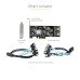 StarTech.com 8 Port SATA PCIe Card - PCI Express 6Gbps SATA Expansion Adapter Card with 4 Host Controllers - SATA PCIe Controller Card - PCI-e x4 Gen 2 to SATA III - SATA HDD/SSD