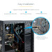 StarTech.com 8 Port SATA PCIe Card - PCI Express 6Gbps SATA Expansion Adapter Card with 4 Host Controllers - SATA PCIe Controller Card - PCI-e x4 Gen 2 to SATA III - SATA HDD/SSD