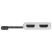 Tripp Lite MTB3-002-HD Dual-Monitor Thunderbolt 3 to HDMI Adapter (M/2xF) - 4K 60 Hz, 4:4:4, Silver