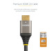 StarTech.com 10ft (3m) Premium Certified HDMI 2.0 Cable - High Speed Ultra HD 4K 60Hz HDMI Cable with Ethernet - HDR10, ARC - UHD HDMI Video Cord - For UHD Monitors, TVs, Displays - M/M