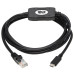 Tripp Lite U209-006-RJ45XC USB-C to RJ45 Serial Rollover Cable (M/M) - Cisco Compatible, 250 Kbps, 6 ft. (1.8 m)