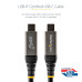StarTech.com 3ft (1m) USB C Cable 10Gbps - USB-IF Certified USB-C Cable - USB 3.1/3.2 Gen 2 Type-C Cable - 100W (5A) Power Delivery Charging, DP Alt Mode - USB C to C Cord - Charge & Sync