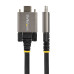 StarTech.com 3ft (1m) Side Screw Locking USB C Cable 10Gbps - USB-IF Certified USB-C Cable - USB 3.1/3.2 Gen 2 Type-C Cable - 100W (5A) Power Delivery Charging, DP Alt Mode - Dual Screw Lock - USB-C Cord Charge/Sync