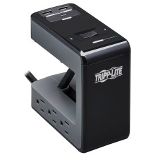 Tripp Lite TLP648UCBAM surge protector Black, Grey 6 AC outlet(s) 120 V