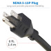 Tripp Lite TLP38UAM surge protector Black, Grey 3 AC outlet(s) 120 V 2.44 m