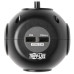 Tripp Lite TLP38UAM surge protector Black, Grey 3 AC outlet(s) 120 V 2.44 m