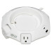 Tripp Lite TLP410UCUFOAM surge protector White 4 AC outlet(s) 120 V 3.05 m